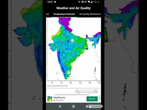 Weather and Air Quality Maps