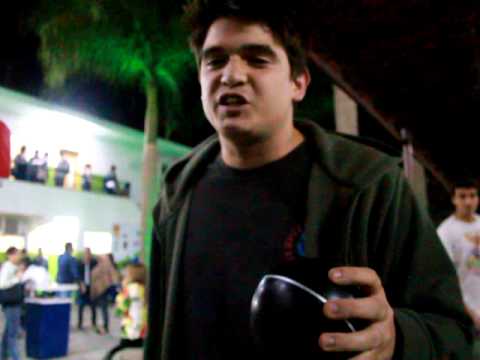 Sessão de Freestyle dentro da FACHA (Nobru, Gurja, Squizo e Yuri)