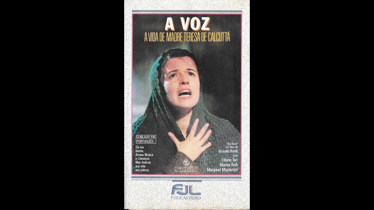 A Voz - A Vida de Madre Teresa de Calcutá, Um Exemplo de Vida - Filme Completo - VHS - 1982
