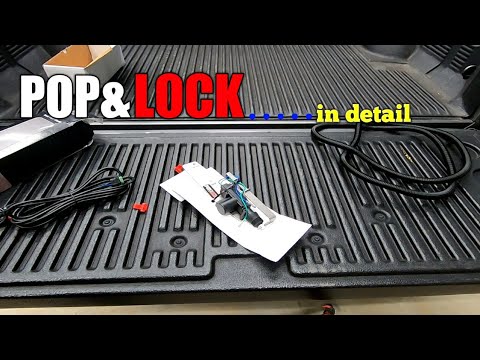 How to install Pop & Lock Tailgate Security on a dodge ram