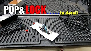 How to install Pop & Lock Tailgate Security on a dodge ram
