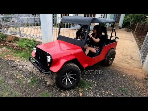 HOW TO MAKE ELECTRIC RUBICON JEEP CAR P3 TESTED