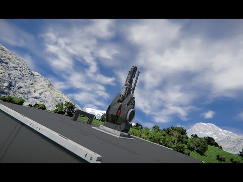Space Engineers - Retractable Turret