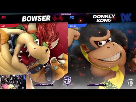 Nanoash (Bowser) vs. Konga (Donkey Kong) - WGA Colosseum 37 - Losers Finals