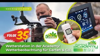 Folge #35 | Wetterstation in der Academy: Wetterbeobachtung für Garten und Co.