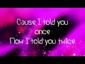 Taio Cruz: Dynamite (Lyrics On Screen) 