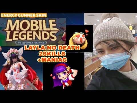 LAYLA SOLO GAMEPLAY 26 KILLS NO DEATH + MANIAC MLBB | JOLEAH CHANNEL