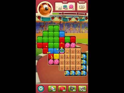 Toon Blast Level 7917 - NO BOOSTERS 🐻🐺🐱 | SKILLGAMING ✔️