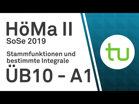 Übungsblatt 10, Aufgabe 1 -- TU Dortmund, Höhere Mathematik II (BCI/BW/MLW)