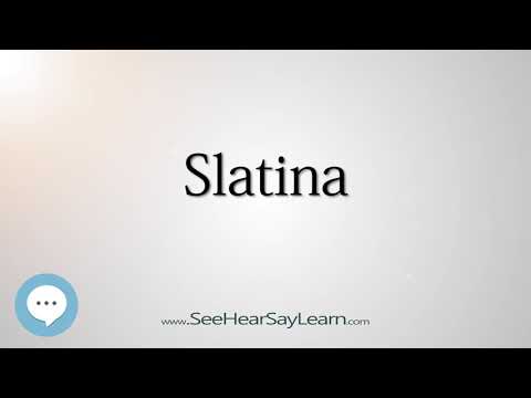 Slatina (How to Pronounce Cities of the World)💬⭐🌍✅