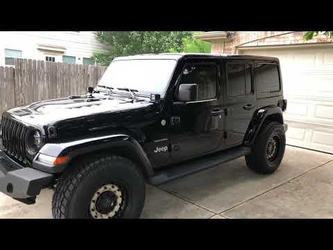 Jeep Sahara JL on 34s Stock Suspension
