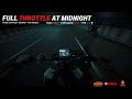 KTM DUKE 390 Midnight Madness POV Highway Run With 650 R15 V4 PURE EXHAUST SOUND NO MUSIC