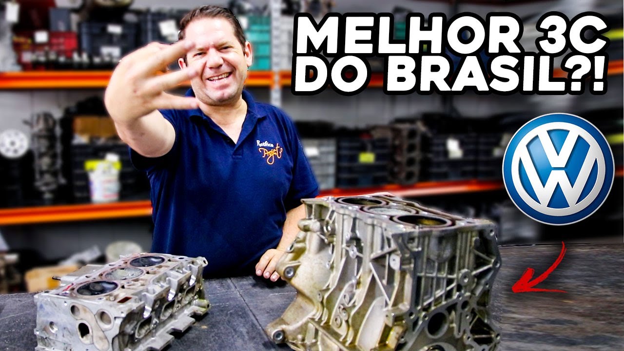 SERÁ QUE É O MELHOR 3 CILINDROS DO BRASIL?! PRIMEIRA VEZ AQUI NA RETÍFICA!! DEMOROU, HEIN?! 😱