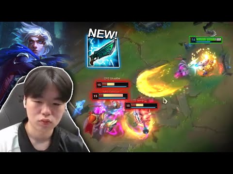Smash is Breaking KR Challenger with This NEW Hextech Gunblade Ezreal Strategy