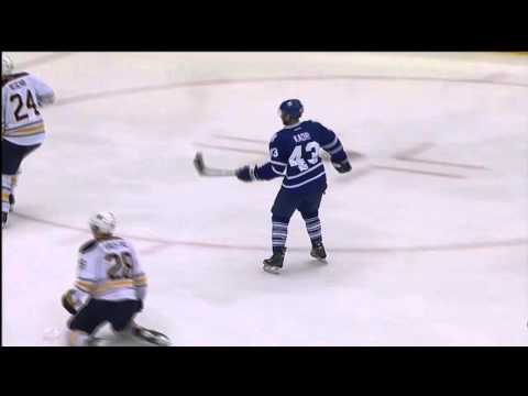 Nazem Kadri Goal - Sabres 2 vs Leafs 3 - Dec 22nd 2011 (HD)