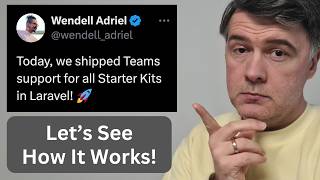 NEW in Laravel 13: TEAMS in Starter Kits! (I Tried it)