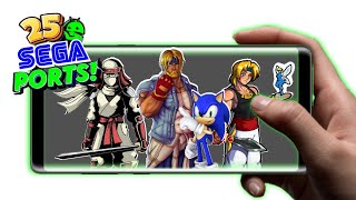 Top 25 Best Sega Games Ported to Android Device