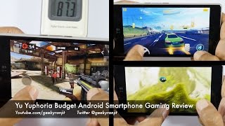 Yuphoria Budget 4G Android Smartphone Gaming Review