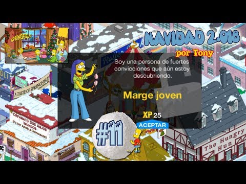 Los Simpson Springfield "Navidad'18: Capítulo 11 - Marge joven" por Tony