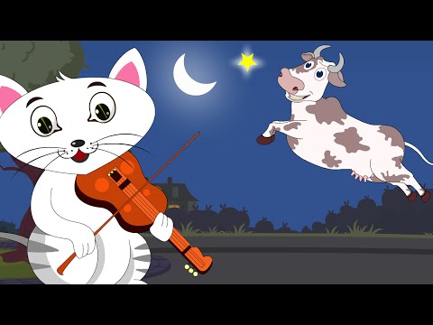 Nursery Rhyme Street | Hey Diddle Diddle | Rhymes and Lullabies For Kids - Ep. 42