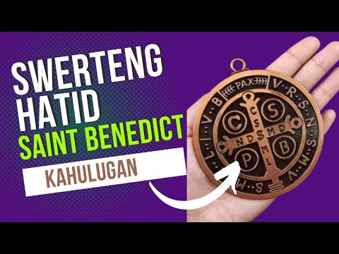 🍀SWERTE AT PROTEKSYON HATID NG SAINT BENEDICT MEDALLION | MABISA ITO NA PROTEKSYON AT KAHILIGAN.