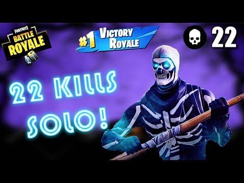 22 Frags! Personal Solo Record! - Fortnite Battle Royale Gameplay! - (20 Bomb #23) Darth Xbox