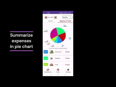 Savings - Cute Expense Tracker Video