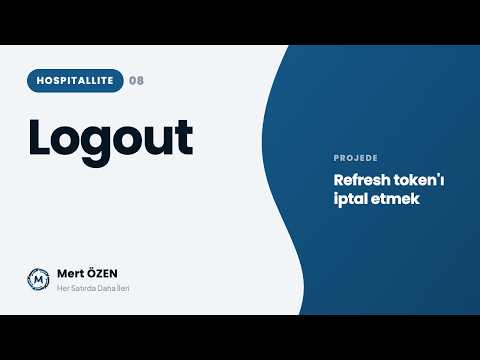 HospitalLite (HMS): Logout (Revoke Refresh Token)