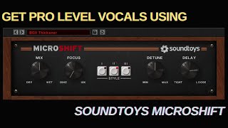 Video thumbnail for Get Pro Level Vocals - Microshift #ableton #musicproduction by Vince Xmetric