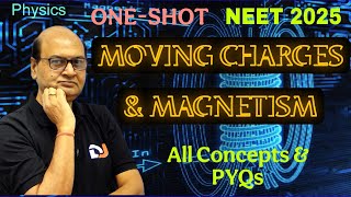 ONE SHOT - MOVING CHARGES & MAGNETISM | All Concepts & PYQs covered for NEET 2025 SUCCESS