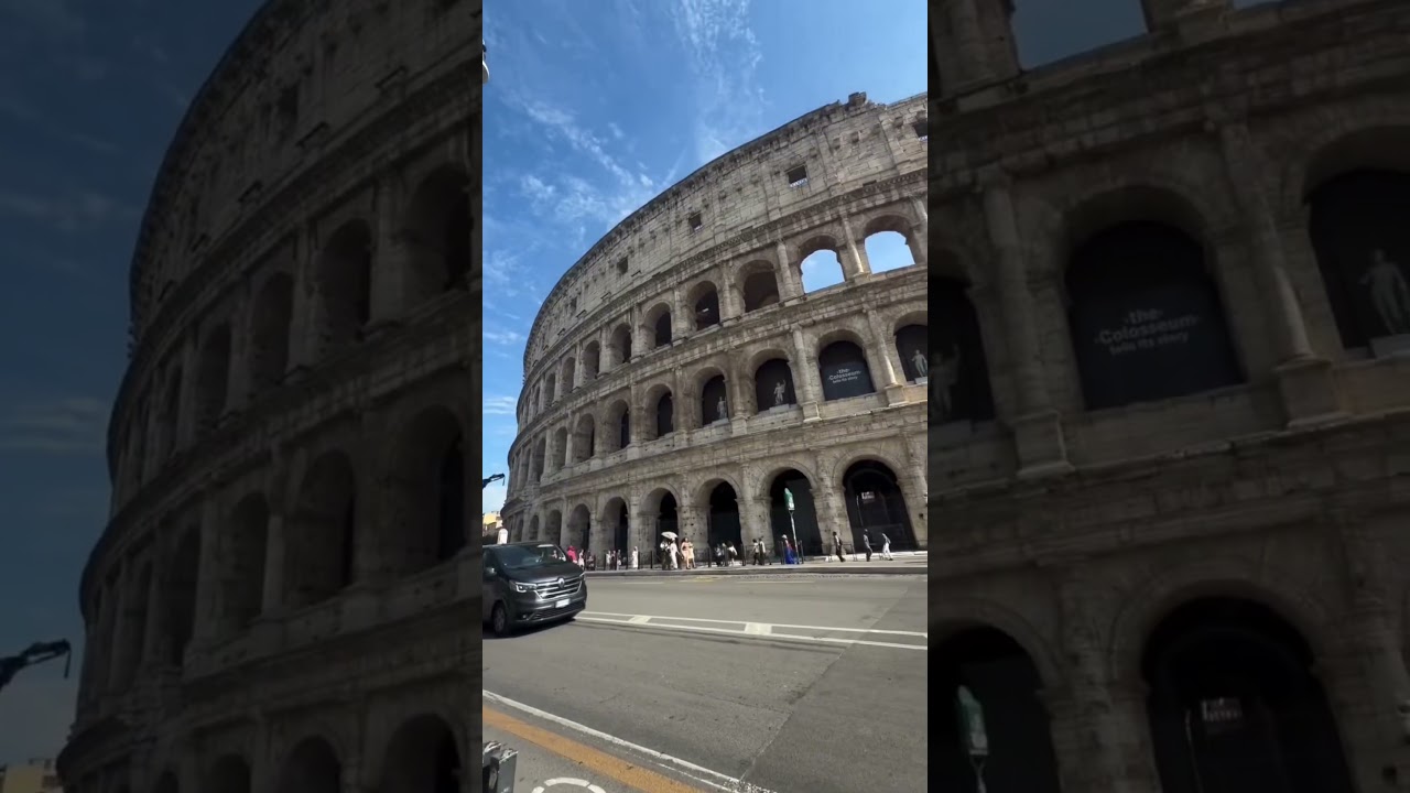 Colosseum 🇮🇹 — The Ancient Wonder of Rome 🏛️✨