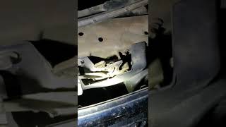 09 honda accord stuck/broken hood lach