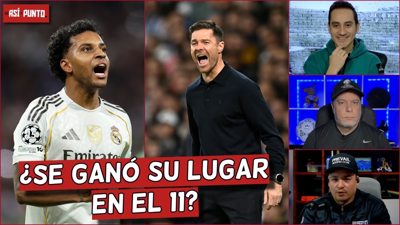 RODRYGO será TITULAR en el REAL MADRID de XABI ALONSO solo por NECESIDAD | Es Así y Punto