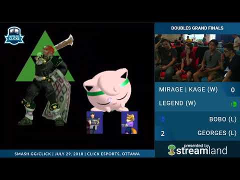 Capital City Clicks — Doubles GF — Legend/Kage vs Georges/Bobo