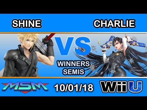 MSM 160 - LH | Shine (Lucas) Vs Charlie (Bayonetta) Winners Semi - Smash 4