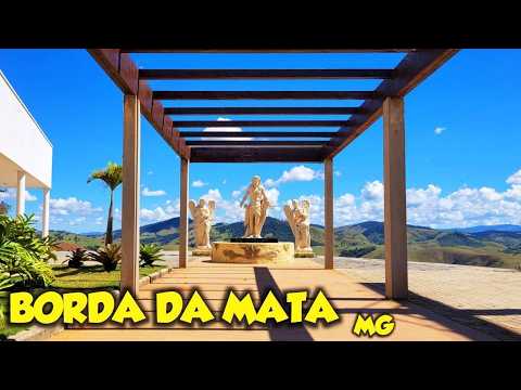 BORDA DA MATA / MG - Mirante do Santo Cruzeiro - Centro da cidade - Igreja Matriz , 02/09/2026 .
