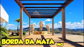 BORDA DA MATA / MG - Mirante do Santo Cruzeiro - Centro da cidade - Igreja Matriz , 02/09/2026 .
