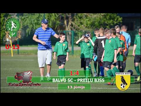LJČ U-13 Balvu SC - Preiļu BJSS