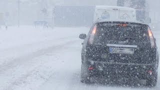 preview picture of video 'Autobahn1 und Umland im Winter (12.03.2013)'