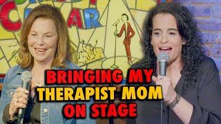 My Mom led a therapy seminar during my comedy show
