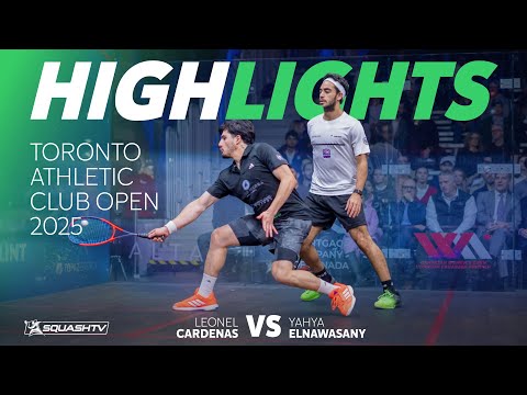 🇲🇽 Cardenas v Elnawasany 🇪🇬 | Toronto Athletic Club Open 2025 | FINAL HIGHLIGHTS