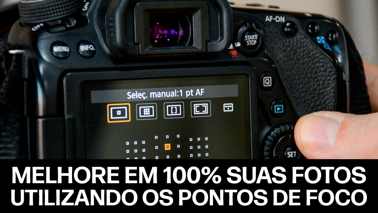 Pontos de Foco - use corretamente e melhore muito sua fotografia!