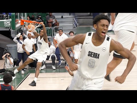 Sierra Canyon vs Columbus Championship Game at the Les Schwab Invitational