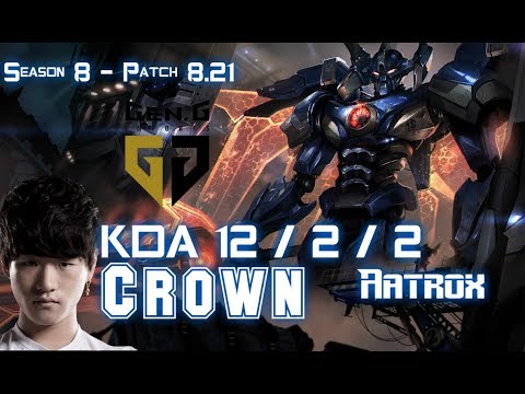 GEN Crown AATROX vs LISSANDRA Mid - Patch 8.21 KR Ranked