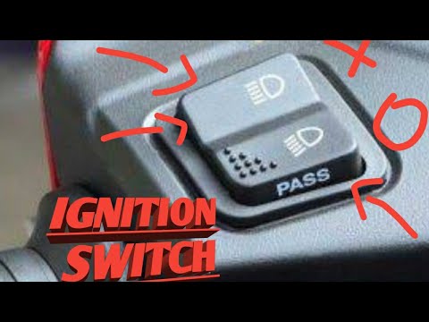 Where do I find the ignition switch in the Mahindra Goa?