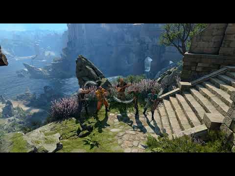 The bard band plays 'Sing for Me' (5 instruments) in Baldur's Gate 3