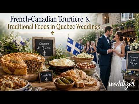 French-Canadian Tourtière & Quebec Wedding Foods You NEED to Try! ????????????