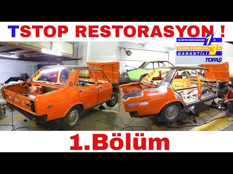 TOFAŞ MURAT 131 ''T Stop'' Restorasyon 1.Bölüm