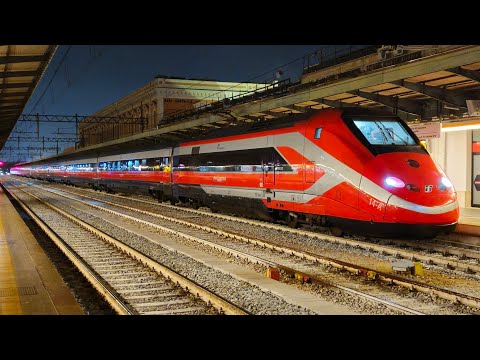 ETR500.14 in servizio sul Frecciarossa 8813 Milano C.le - Lecce