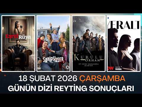 18 Şubat 2026 Günün Dizi Reyting Sonuçları